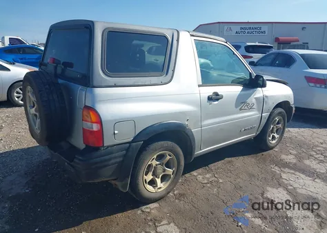 2001 Chevrolet Tracker Zr2 z USA, uszkodzony, nr VIN 2CNBJ78C416914480